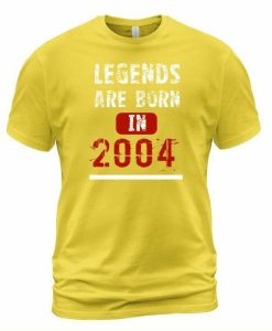 Are Born In 2004 T-shirt