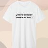 Daechwita SUGA AGUST D Who's the king Who's the boss T Shirt