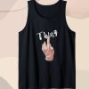 Thing from Wednesday Netflix Tank Top