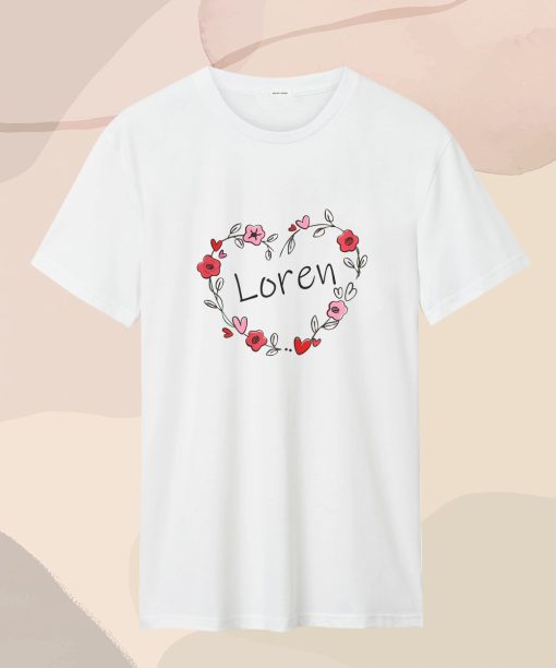 Loren FLOWER T Shirt