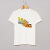 Bart Simpson And Garfield T-Shirt KM