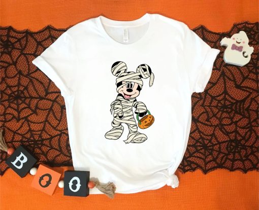 Mummy Mickey Disney Halloween T Shirt