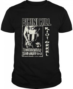 Bikini Kill Riot Grrrl Revolution Girl T Shirt