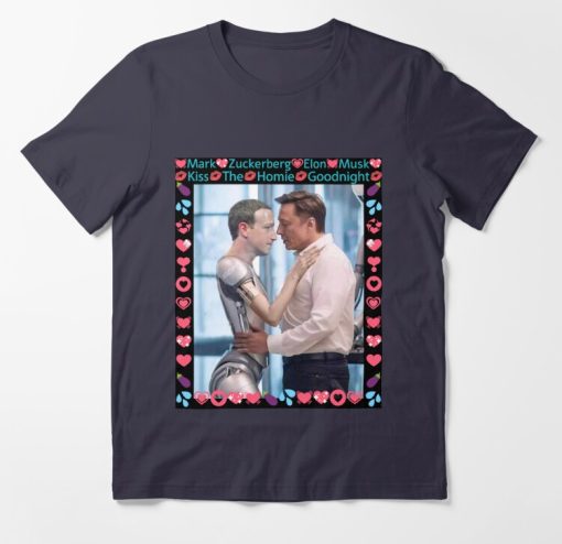 Elon Musk and Mark Zuckerberg are in love T Shirt