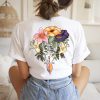 Flower Damski T Shirt Back