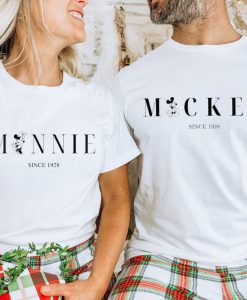 Minnie Mickey Matching Couple T-Shirt AL