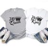 Queen and King T-shirt Couple AL