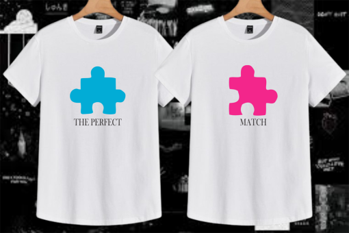 The perfect match couple Tshirt AL
