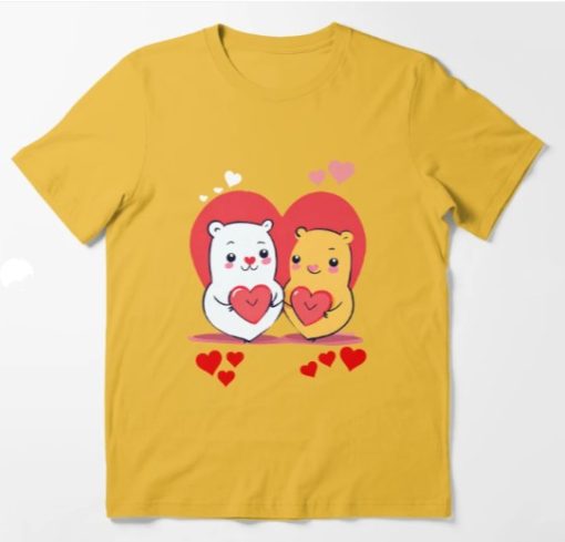 Valentines day cute Essential Couple T-shirt AL