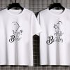 beauty and the beast valentine couple T-shirt AL