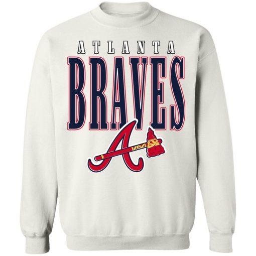 Atlanta Braves Retro 1990s MLB Sweatshirt AL